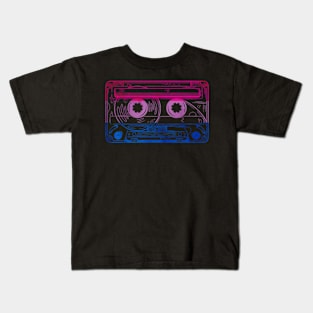 Subtle Bisexual Bi Pride Flag Kids T-Shirt